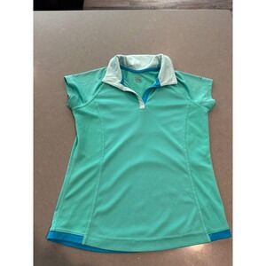 Champion Girls' Polo Shirt Short Sleeve Duo Dry Size L‎ (10-12) Athletic